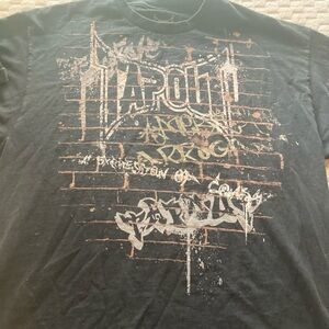 Tap out Black Graphic T-Shirt